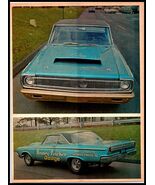 1968 &quot;CARS&quot; Magazine Color Print - &quot;Penney Pincher&quot; Dodge Hemi Race Car A4 - $7.59