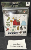 Funky Nordic Sizzix Thinlits Metal Die Set by Tim Holtz 665576 Scrapbook... - $28.11