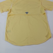 Columbia FM0067 Men's PFG Yellow Omni Shade Short Sleeve Vented Shirt Size Large image 14