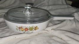 Vintage Corning Ware Spice of Life Le Persil Saucepan P-83-B With Lid 6.5&quot; - £15.94 GBP