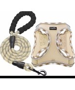 Dog Harness with Leash Set No Pull Adjustable Reflective Step-In Puppy H... - $19.68