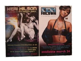 Keri Hilson 2 Sided Poster In A Perfect World - $246.77 MXN
