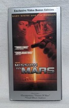 Mission to Mars (VHS, 2001, Exclusive Video Bonus Edition) - Acceptable - £5.30 GBP