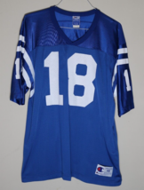 Vtg Champion Indianapolis Colts Peyton Manning #18 Men’s Football Jersey... - £15.78 GBP