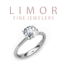 1.01CT Womens Round Cut Natural Diamond Solitaire Engagement Ring 14K White Gold - £1,987.20 GBP