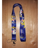 Best Japanese Anime  Sailor Moon Purple Cell Phone Holder Lanyard with Clip - $6.84 CAD+