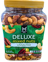 Member&#39;s Mark Unsalted Deluxe Mixed Nuts 34 Oz EXP 07/2026 - $476.06 MXN