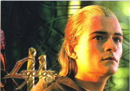 The Lord of the Rings Legolas Face Postcard, 2004 NEW UNUSED - $3.00