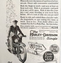 Harley Davidson Motorcycle Single 1920s-30s Advertisement Dirt Bike DWY1A - $29.99