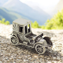 Vintage Italiano Hecho a Mano Genuino Plata Taxi de La Marne Coche Miniature - £27.53 GBP