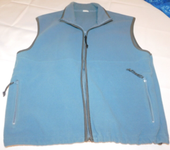 unbranded Men&#39;s Fleece Vest Sleeveless Jacket Size See Measurements Zip ... - £23.26 GBP