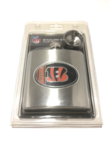 New Flask NFL Cincinnati Bengals Matte Stainless Steel 8 ounce Hip flask - $19.66