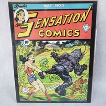 Wonder Woman Sensation Comics #5 1942 Vintage Dc Comics Series 11&quot;X14&quot; Poster - £9.84 GBP