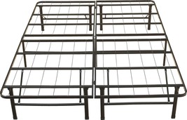 Boyd Sleep Bonus Base Metal Mattress Foundation, 14&quot; Height, Black, Twin - £100.72 GBP