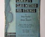 1930 Gamble&#39;s Class Method for Strings In English And Spanish Violin Book 1 - $9.89