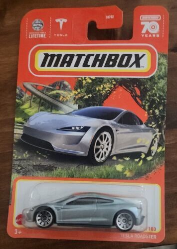 Matchbox Tesla Roadster Silver - $7.27