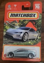 Matchbox Tesla Roadster Silver - £5.71 GBP