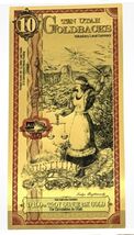 $10 2021 Utah Goldback Note 1/200 oz 24k Arum Fine Gold Voluntary Local ... - $173.58 CAD