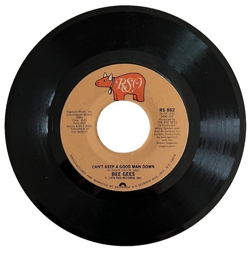 Bee Gees Can't Keep A Good Man Down 45 1976 Vinyl Record 7" Disco Pop 45BinJ Item image 2