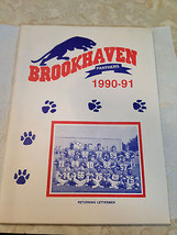 BROOKHAVEN MISSISSIPPI PANTHERS 1990-91 football program Vicksburg Warre... - £10.87 GBP