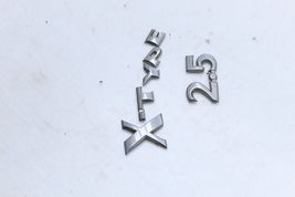 02-08 JAGUAR X-TYPE 2.5L REAR EMBLEM BADGE LETTERING Q2581 image 9
