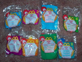McDonalds Happy Meal Toy Disney 1999 Doug&#39;s First Movie Complete Set of 8 MIP - £26.59 GBP