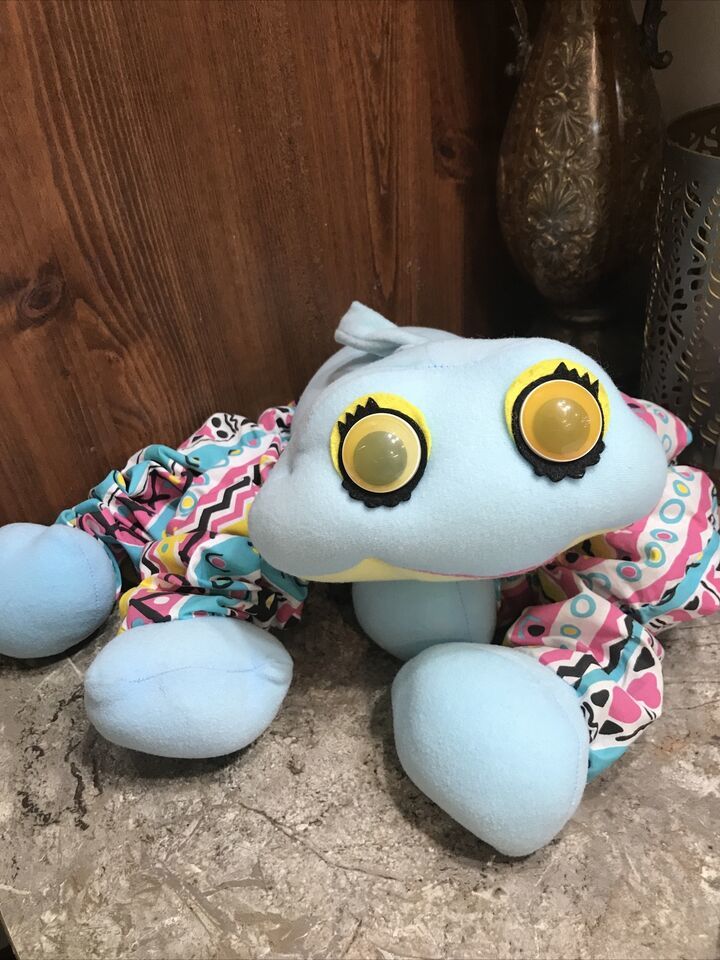 RARE Vintage Silly Friends Blue “Joggy Froggy” 1992 Tiger Electronics No Sound - $8.99