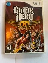 Guitar Hero Aerosmith Nintendo Wii 2008 Complete With Manual - £11.70 GBP