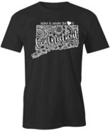 State Mandala Connecticut Short-Sleeved Cotton CLOTHING AMERICA HEART S1... - $20.78+