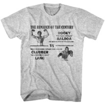 Rocky vs Clubber Lang Mens T Shirt Boxing Rematch of the Century Southside Fight - £20.05 GBP+