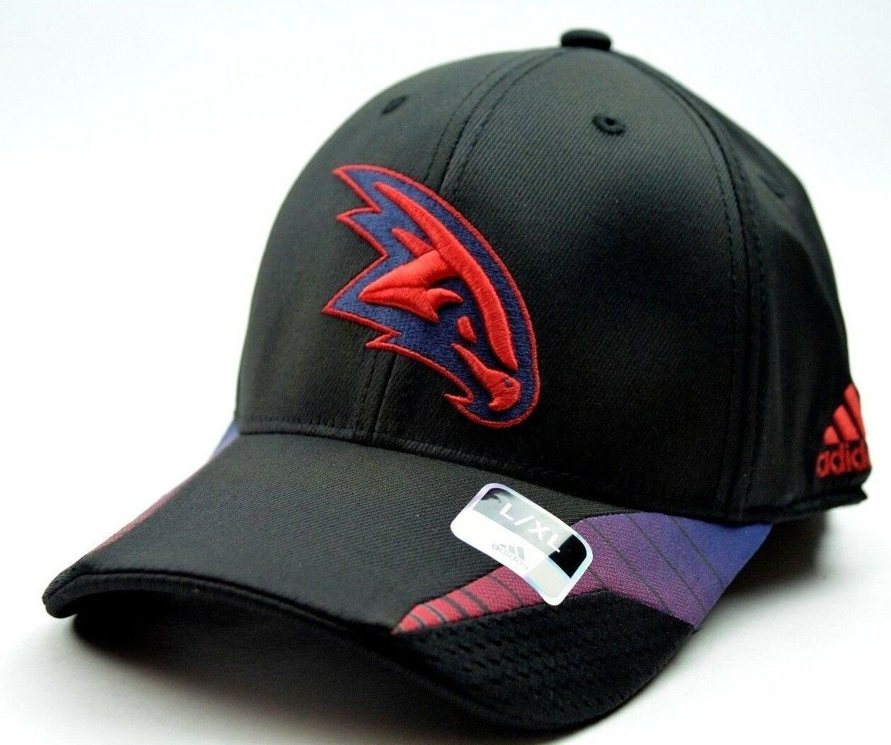 Primary image for Atlanta Hawks Adidas NBA Basketball Vibe Stretch Fit Cap Hat SM/MED & LG/XL