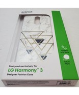 Cricket Wireless LG Harmony 3 Rugged Protective Case Designer Fashion - ... - £7.75 GBP