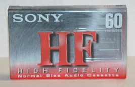 SONY - HIGH FIDELITY - 60 minutes Normal Bias Audio Cassette - €6,99 EUR