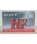 SONY - HIGH FIDELITY - 60 minutes Normal Bias Audio Cassette - $8.00