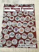 101 Warm Fuzzies Cross Stitch Pattern Booklet 2493 Book 1 Leisure Arts  - £10.98 GBP
