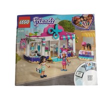 41391 Heartlake City Hair Salon LEGO Friend Building Manual Instruction Book - £10.49 GBP