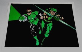 1978 Green Lantern/Green Arrow DC Comics poster pin-up:Neal Adams art/1970&#39;s/JLA - £35.33 GBP