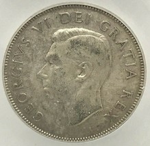 1948 .50 Cent Coin, Graded ICG - EF45 ( Free Worldwide Shipping) - £173.37 GBP