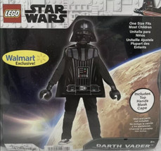 LEGO Darth Vader Boy Child Costume  Star Wars Sz 8+ Halloween - £28.41 GBP