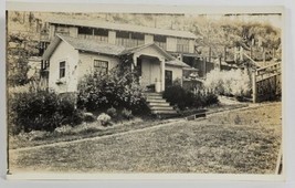 RPPC Sweet Home in the Hillside Large Chicken House Run c1918 Postcard R6 - £7.06 GBP