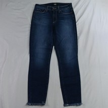 Just Black 26 Mid Rise Skinny USA Made Medium Wash Stretch Denim Womens Jeans - £11.21 GBP