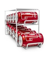 Soda Can Rack Beverage Dispenser - Holds 12 Standard Size 12oz Soda Cans... - £37.75 GBP
