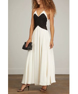 Minuit Robe Longue Dress in Black and Ivory Size 4 / FR 36 Size NWT - £352.01 GBP