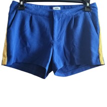 Blue and Yellow Short Shorts Size 25 - £19.35 GBP