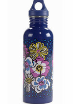 New In Box Vera Bradley African Violwt Stainless Steel 25oz. Water Bottle - £11.96 GBP