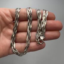 Vintage USSR Necklace Chain Sterling Silver 925 Jewelry Women's Men's St... - $120.00