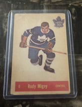1957-58 Parkhurst Rudy Migray #6 Toronto Maple Leafs Rare Complete Your Set!!!! - £10.78 GBP