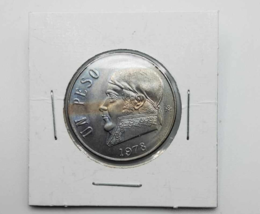 MEXICO  COIN 1 Peso 1978   Km# 460 AU ~ rare toned - £3.93 GBP