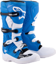 New Alpinestars Tech 5 Blue/White MX ATV Mens Adult Boots Motocross Size 5-16 - £266.71 GBP