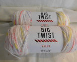 Big Twist Value lot of 2 Speckle Brights Dye Lot 459602 - $9.99